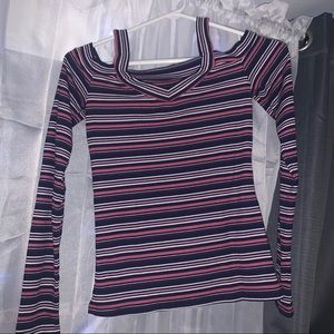 Long Sleeve Striped Shirt